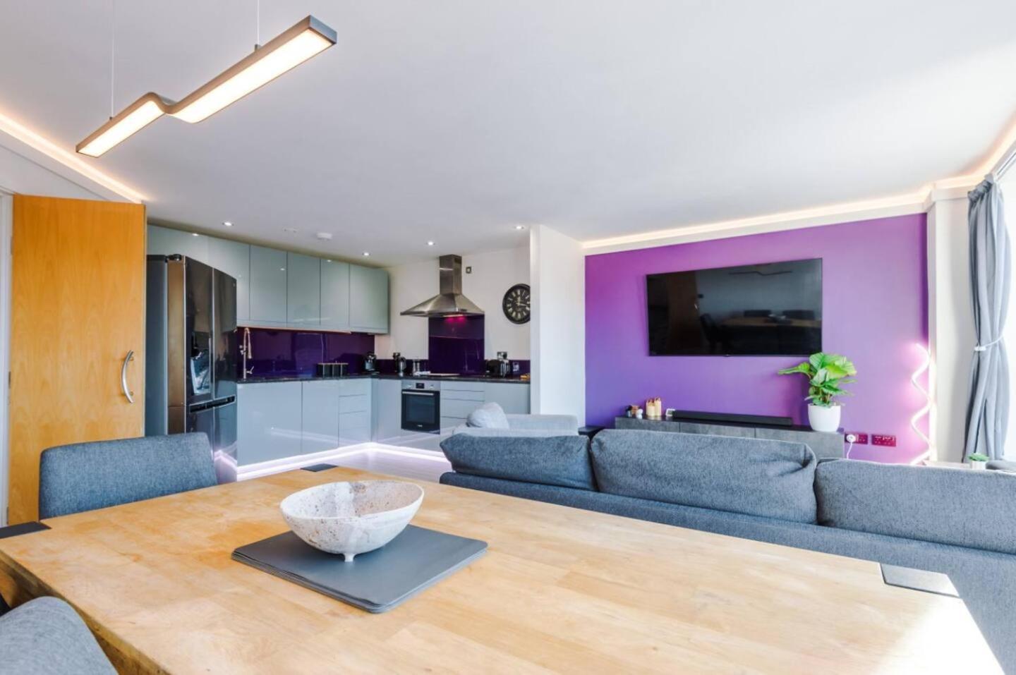 High-Spec Penthouse Central Free Parking Space Sheffield Dış mekan fotoğraf
